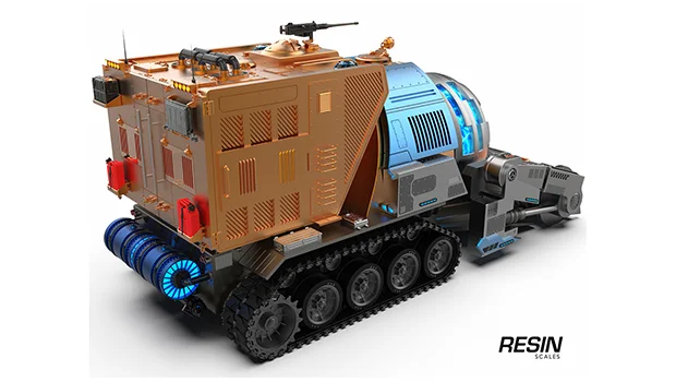 Chrono Miner RA2 1:35 scale resin kit